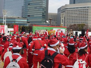 SANTA PARADE OSAKA 2025写真